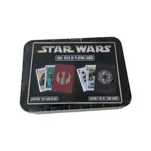 Disney Parks Star Wars Duel Deck Of Playing Cards Set